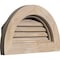 Ekena Millwork Half Round Gable Vent Unfinished, Functional, Pine Gable Vent w/ Brick Mould Face Frame, 20"W x 10"H GVWHR20X1000SFUPI - alternate 5